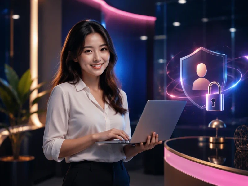 nguoi-dung-dung-truoc-cong-truy-cap-premium-platform-bang-dien-thoai Người dùng đứng trước cổng truy cập premium platform bằng điện thoại